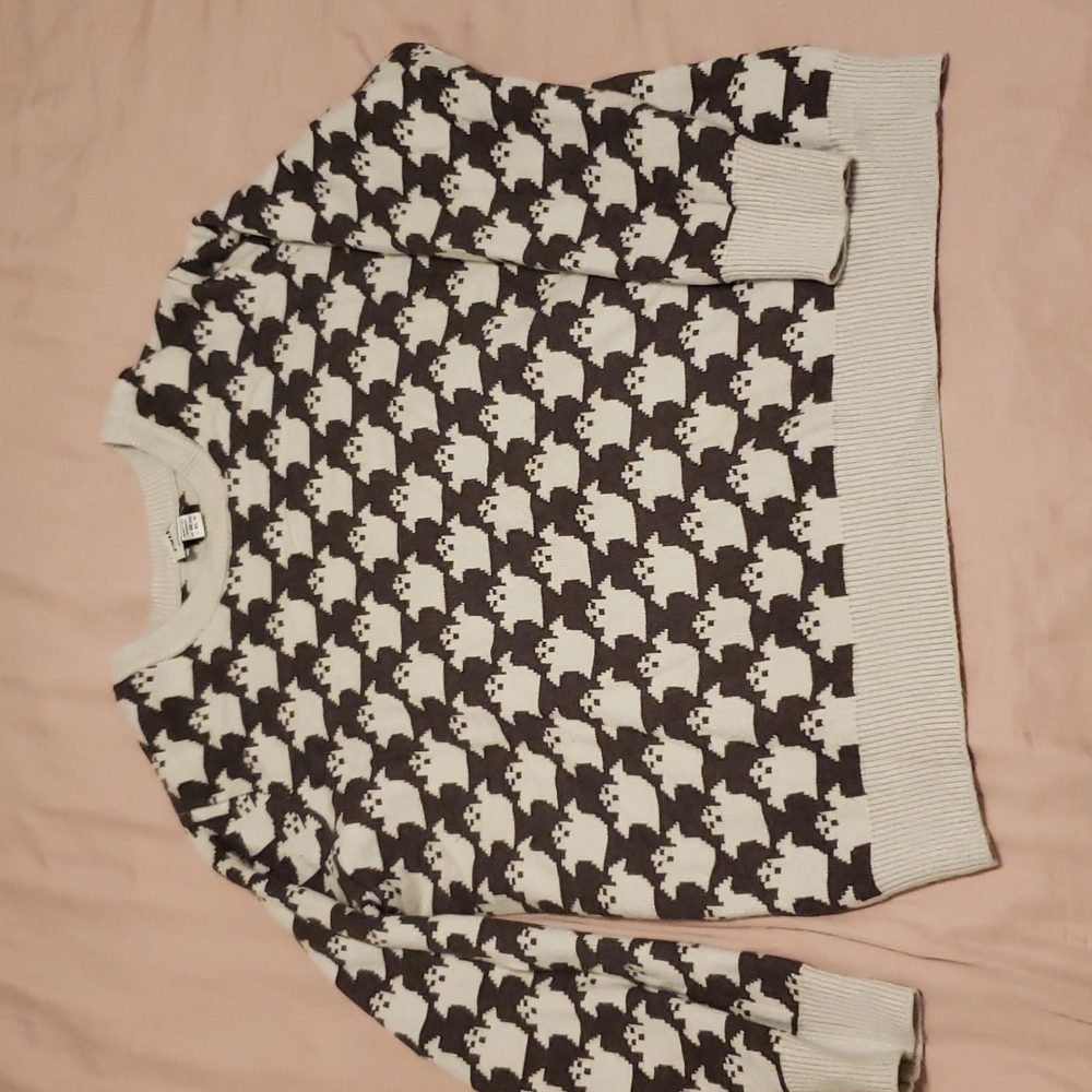Grey Joanie Clothing Ghost Sweater (size UK XL)